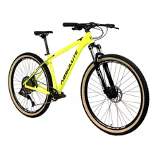 Bike Mtb 29 Absolute 12v Freios Hidráulicos Suspensão Trava Cor Amarelo/preto - Nero Tamanho Do Quadro 17