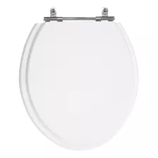 Assento Poliéster Laminado Izy Branco Tampa Para Vaso Deca