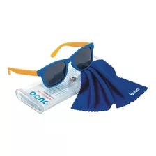 Óculos De Sol Infantil C/ Proteção Uva-uvb Azul/amarelo Buba