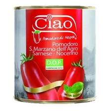 Tomate Pelado San Marzano Italiano 800g P/ Pizza Napoletana