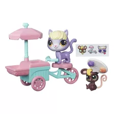 Carrito De Golosinas Del Gatito Y El Ratón De Littlest Pet S