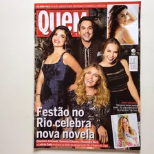 Revista Quem Giovanna Antonelli Vanessa Giácomo A804