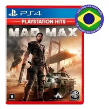 Mad Max Ps4 Mídia Física Lacrado Legendado Em Português 
