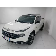 Fiat Toro Volcano 2.0 Diesel 4x4 2019 Branco Com Teto Solar