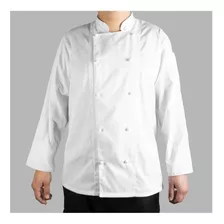 Chaqueta De Chef O Cocinero Tela Gabardina 3/4