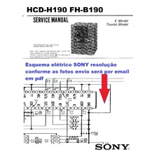 Esquema Eletrico Sony Hcdh190 Hcd H190 Hcd H190 Via Email 