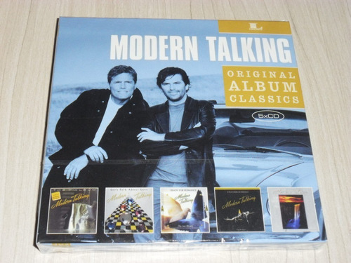 Box Modern Talking - Original Album Classics (europeu 5 Cds)