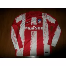 Camisa Atlético Madrid Home 2021/2022 - V. Lopez#22 Tam M 