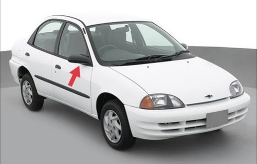 Espejo Manual Geo Metro 1995-2001 Derecho  Foto 6