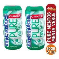 Chicle Mentos Pure Menta Verde 30gr