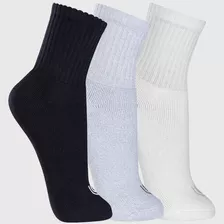 2 Pares Meias Lupo 3230-042 Masculina Cano Médio Algodão