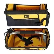 Bolsa De Ferramentas Profissional Dobrável 25 Comparts 40cm Cor Amarelo