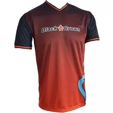 Remera Deportiva Black Crown Live Padel Tenis Hombre