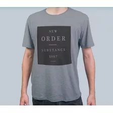 Camiseta - New Order - Substance 1987 - Banda Rock