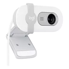 Camara Logitech Brio 100 Fhd 1080p Usb-a White Color Blanco