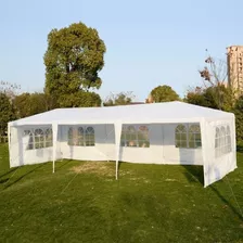 Carpa De Boda Para Fiesta Con Dosel Goplus, Blanca