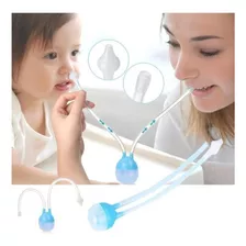 Aspirador Nasal Bebe Recém Nascidos Sugador Catarro 01 Und Cor Azul