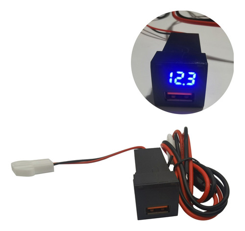 Usb Charger Socket For With Led Digital Display 2024 Foto 8