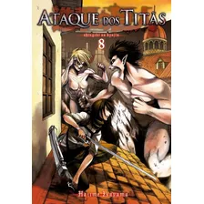 Ataque Dos Titãs Vol. 8: Série Original, De Isayama, Hajime. Editora Panini Brasil Ltda, Capa Mole Em Português, 2021