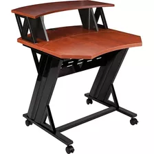 Studio Trends 30 Studio Desk With 4 Ru Rack - Cherry 