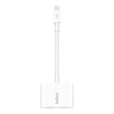 Adaptador 2 En 1 Splitter Audio/carga, Dual Port Para iPhone