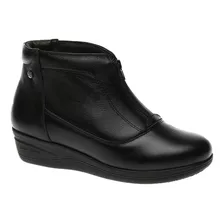 Bota Feminina Em Couro Roma Preto 155 Doctor Shoes Doctor 