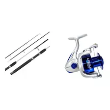 Kit De Pesca Vara Panka 452 + Molinete Lagus 5000