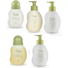 Kit 5 Produtos Natura Mamãe Bebê