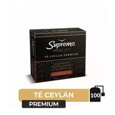 Te Premium Ceylon Supremo 100 Unidades(1 Display)super