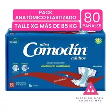 Pack Comodín Elastizado Anatómico Xg X 80 