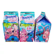 Lembrancinha Stitch E Angel Caixa Milk Pct C/20 Unidades