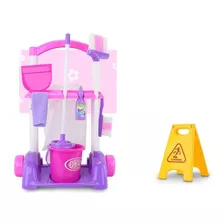 Juego De Limpieza Completo Con Carro Para Niñas