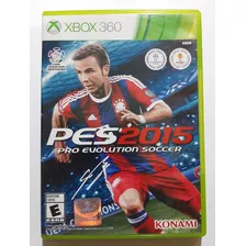 Pro Evolution Soccer 2015 Xbox 360 Original 
