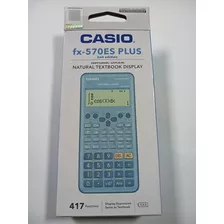 Calculadora Científica Casio Fx-570es Plus/ Azul 417 Funcion