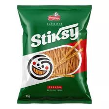 Palitinho De Trigo Salgado Stiksy Pacote 48g Elma Chips