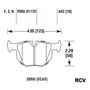 Balatas Disco  Trasera Para Bmw 335xi   2007