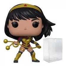 Vinilo Dc Heroes Wonder Woman Yara Flower Funko Pop