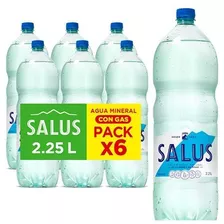 Funda Salus Agua Con Gas 2.25lt X6