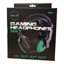 Audífono Gamer Micrófono Dblue 47g Verde