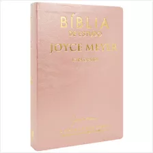 Bíblia De Estudo Joyce Meyer Letra Grande Rosa: Biblia Da Mulher Estudo Nvi, De Joyce Meyer. Série Devocional, Vol. Único. Editora Bello Publicações, Capa Mole, Edição 1ª Edição Em Português, 2023