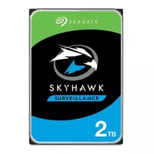 Disco Duro Interno Seagate 2tb Skyhawk Vigilancia Color Plateado