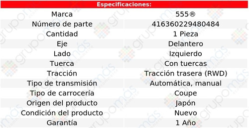 1 Tornillo Estabilizador Izq Del Mazda Rx-8 R2 1.3l 03-12 Foto 2