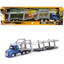 Trailer Freightliner Cascadia Auto Carrier New Ray 1:43 