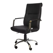 Sillon Ejecutivo Oficina Mediano Cromado