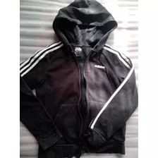 Sudadera adidas Negro / Blanco Original Small Import Vietnam