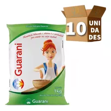 Açúcar Refinado Especial Guarani 1kg - 10 Unidades 