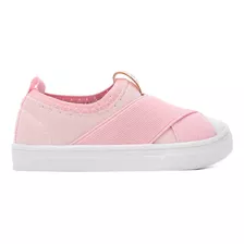 Tenis Infantil Casual Slip On Funfy 220a Menina