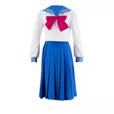 Disfraz De Sailor Moon Tsukino Usagi Mercury Para Mujer, Con