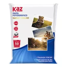 Papel Fotográfico Brilhante A6 Glossy 250g 50fls Qualidade