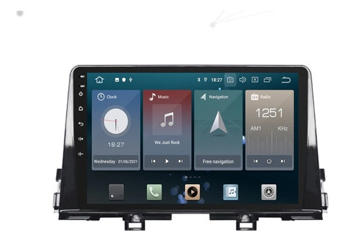 Radio Kia Picanto 2016-21 9puLG Ips Carplay Android Auto Foto 2